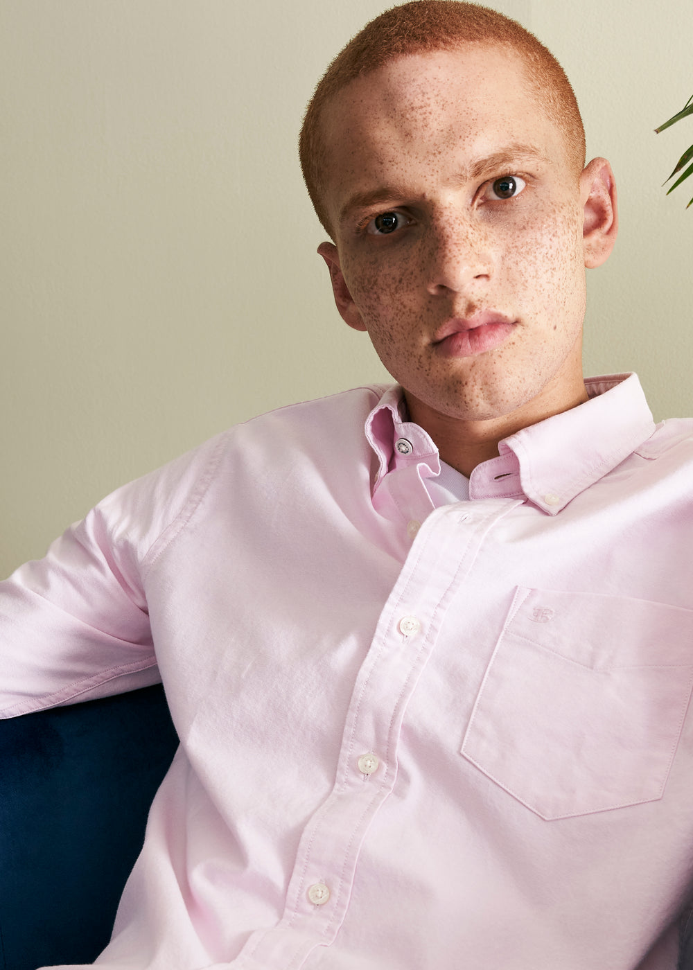 Pink Ben Sherman Brighton Oxford Organic Shirts | 7635QLNMT