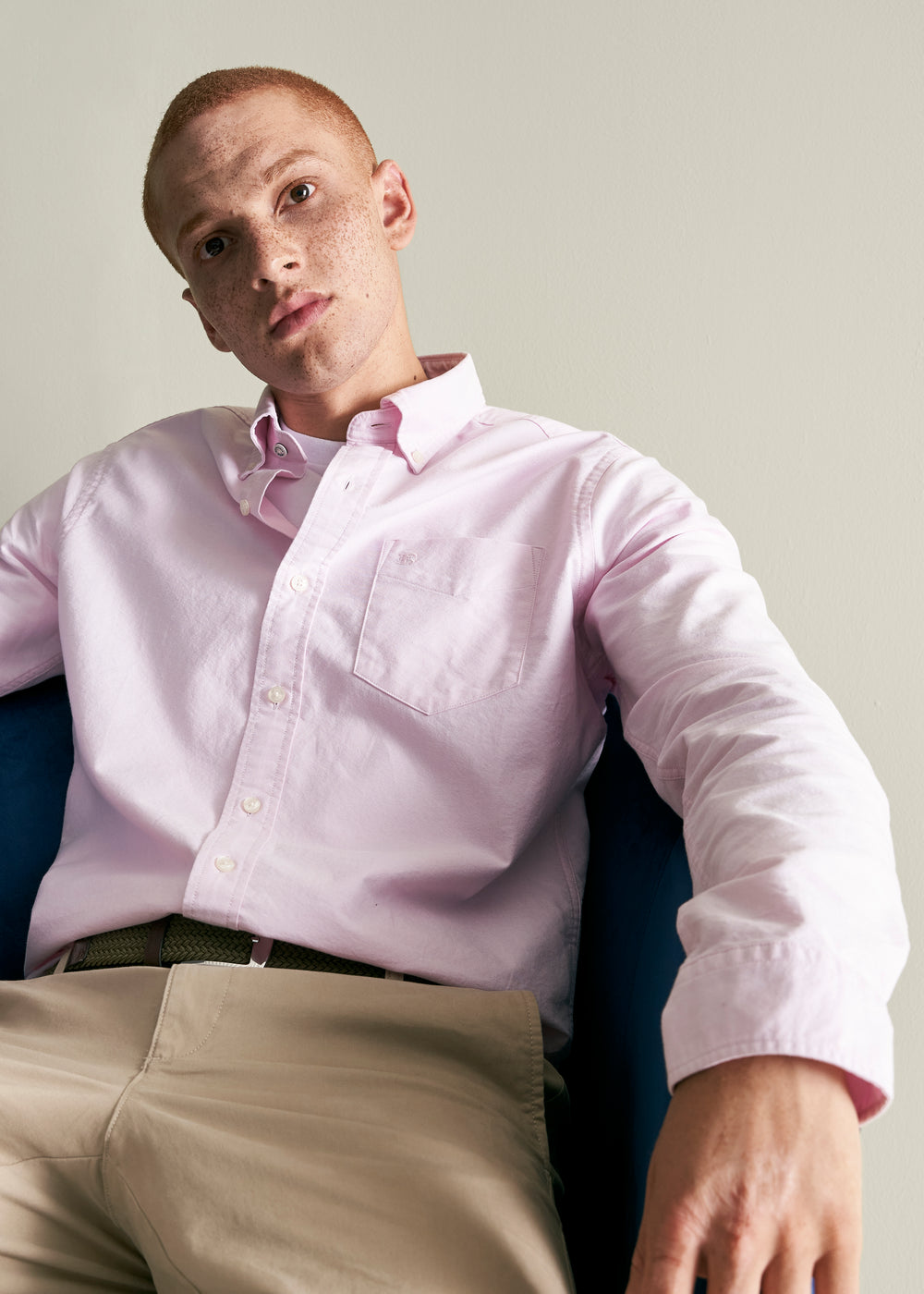 Pink Ben Sherman Brighton Oxford Organic Shirts | 7635QLNMT