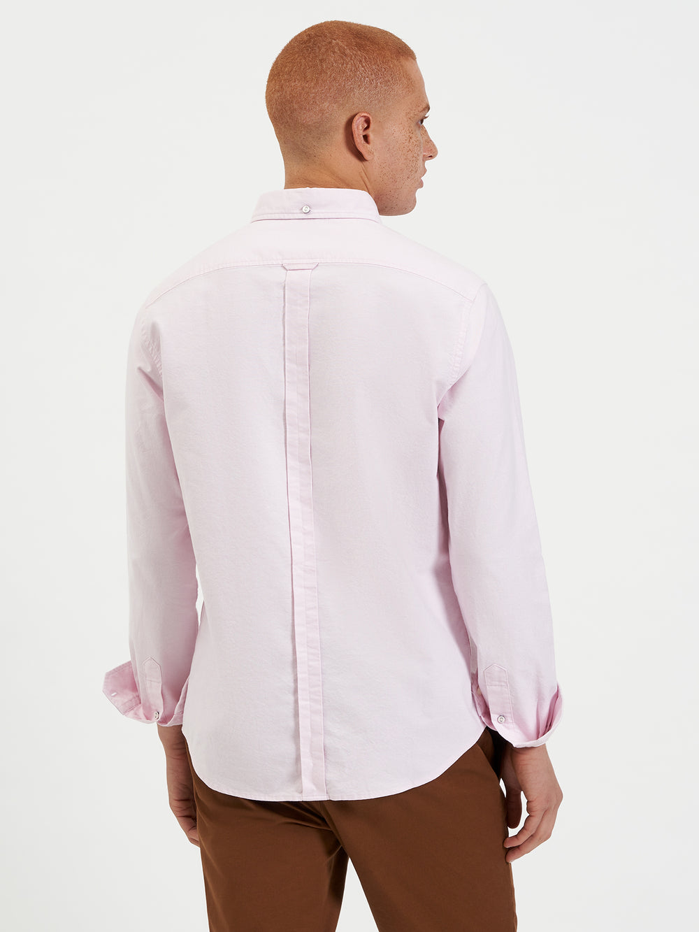 Pink Ben Sherman Brighton Oxford Organic Shirts | 7635QLNMT