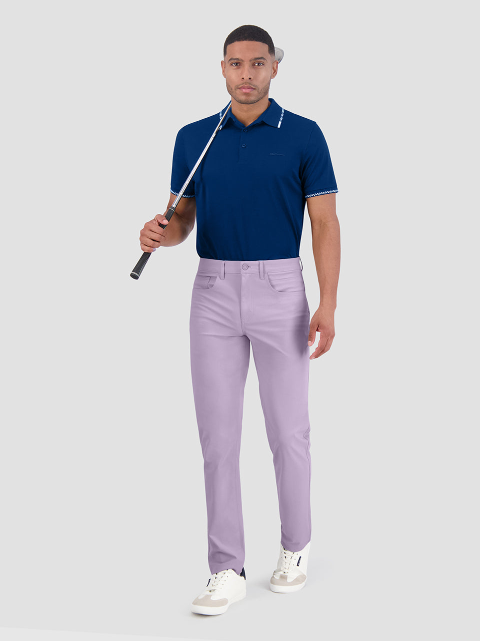 Purple Ben Sherman 4Way Stretch Tech Long Pants | 4516ZCGOW