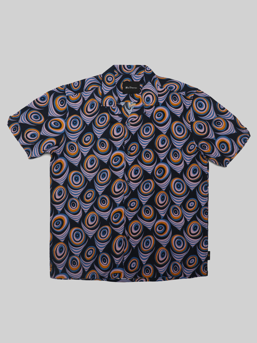 Purple Ben Sherman B by Ben Sherman Psychedelic Print Shirts | 8623HZCKQ