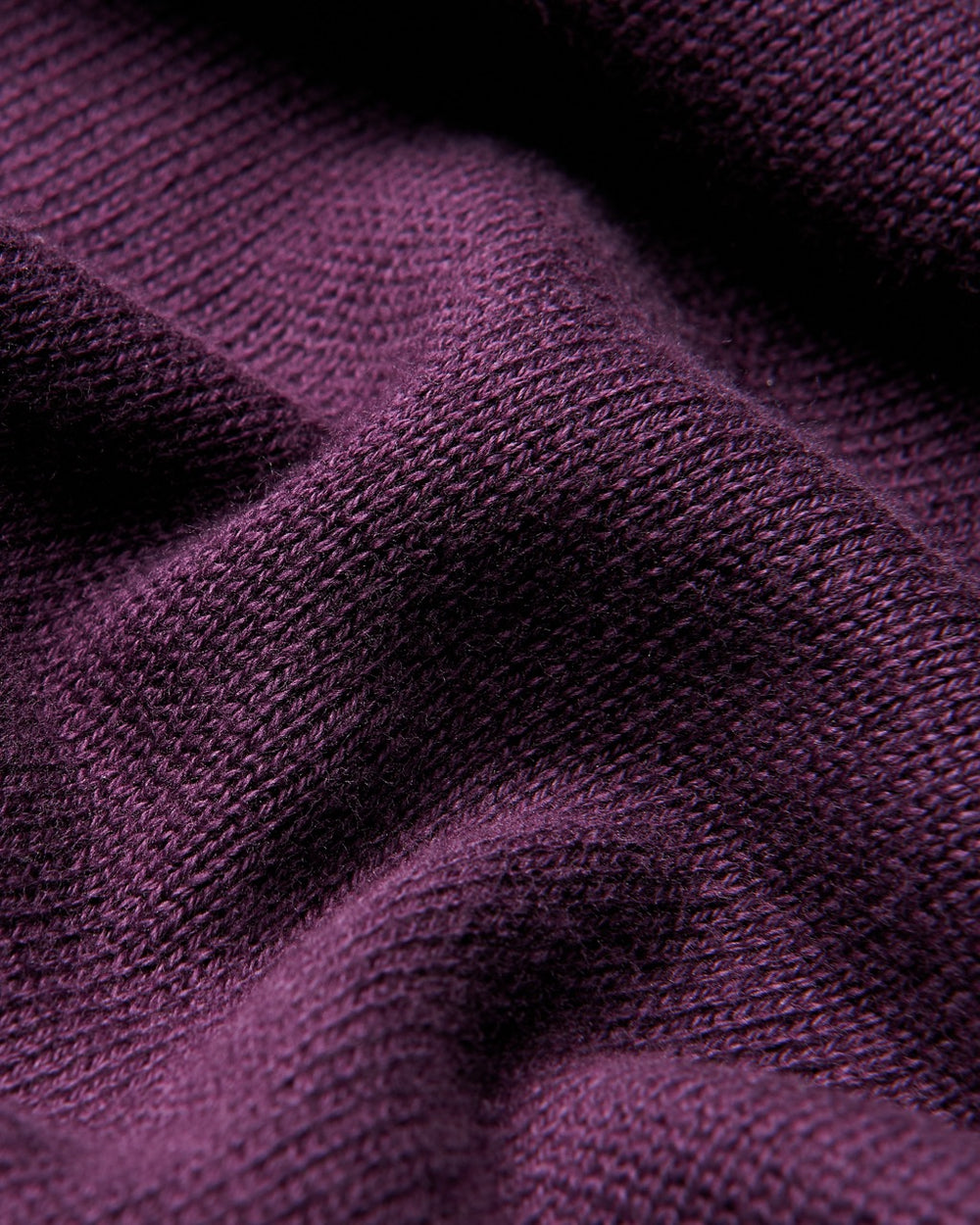 Purple Ben Sherman Signature Crewneck Knitwear | 7563MSITL