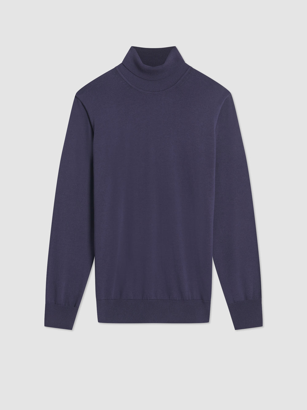 Purple Ben Sherman Signature Roll Neck Knitwear | 7902NQWCO