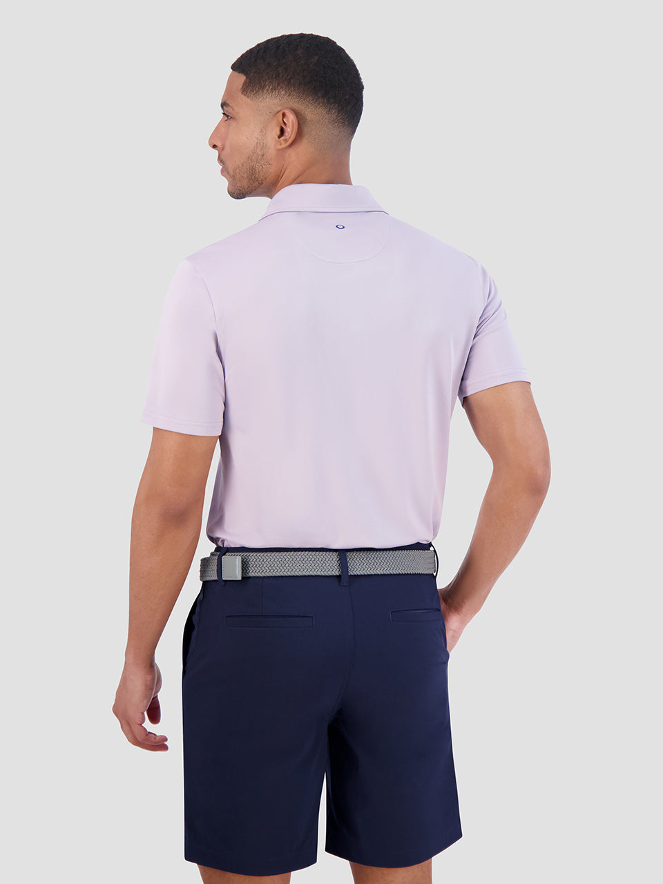 Purple Ben Sherman Solid Air Pique Sports Fit Polo Shirts | 6582DUEOK