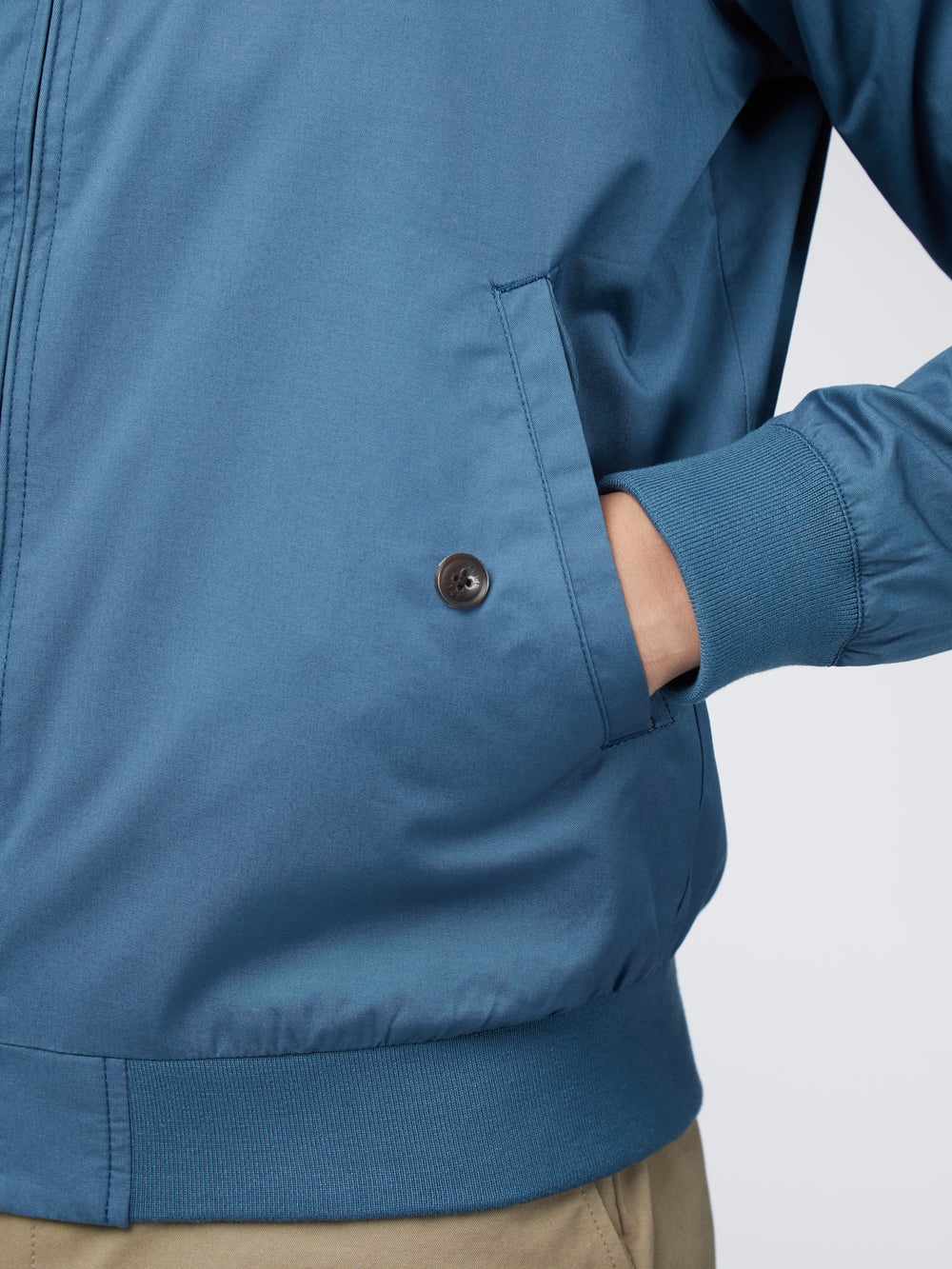 Turquoise Ben Sherman Signature Harrington Jackets | 4698LFTCB