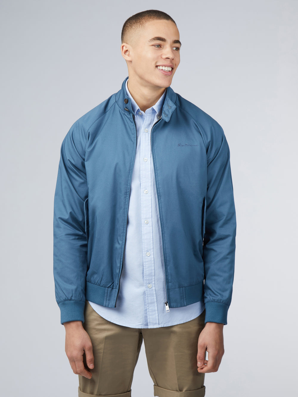 Turquoise Ben Sherman Signature Harrington Jackets | 4698LFTCB