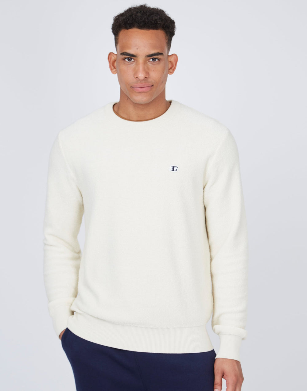 White Ben Sherman B by Ben Sherman Textured Knitwear | 3602JVEZG