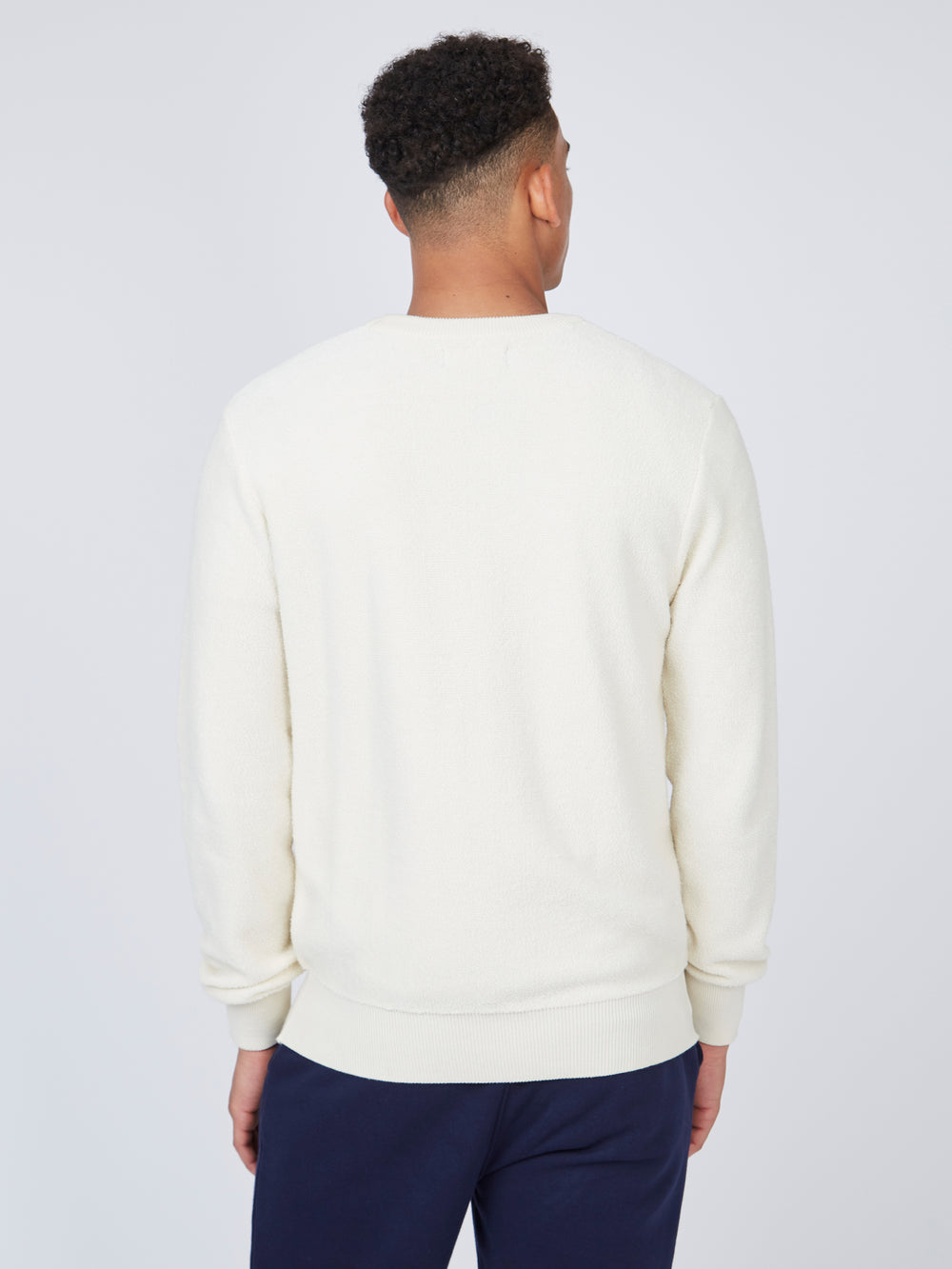 White Ben Sherman B by Ben Sherman Textured Knitwear | 3602JVEZG