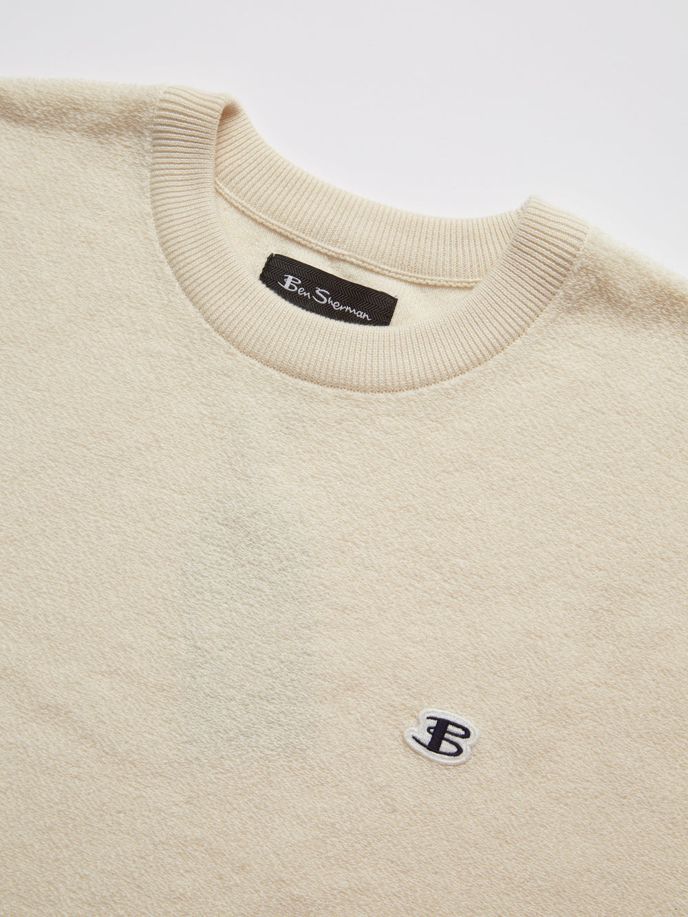 White Ben Sherman B by Ben Sherman Textured Knitwear | 3602JVEZG