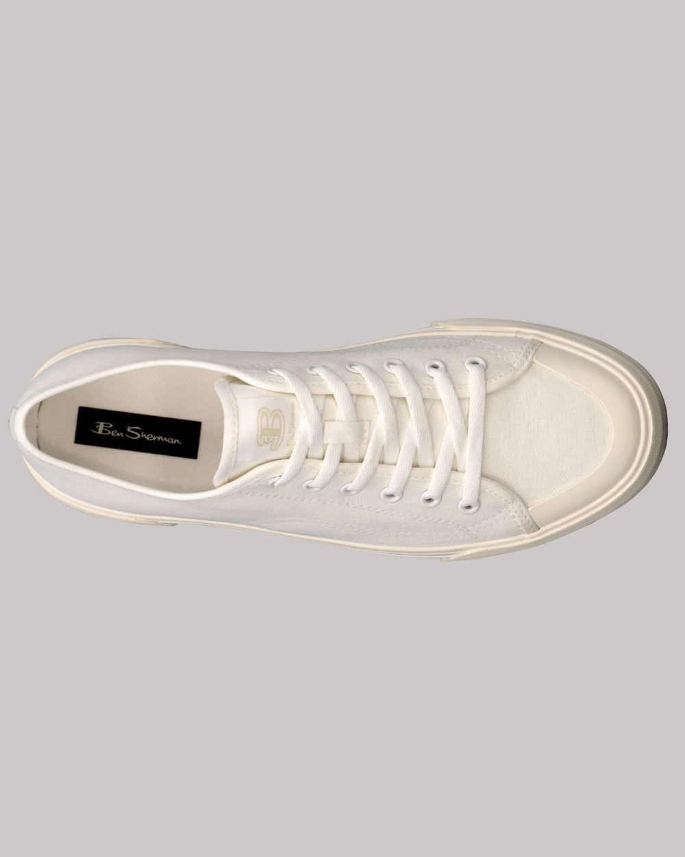 White Ben Sherman Belfast Sneakers | 0857MHGUF