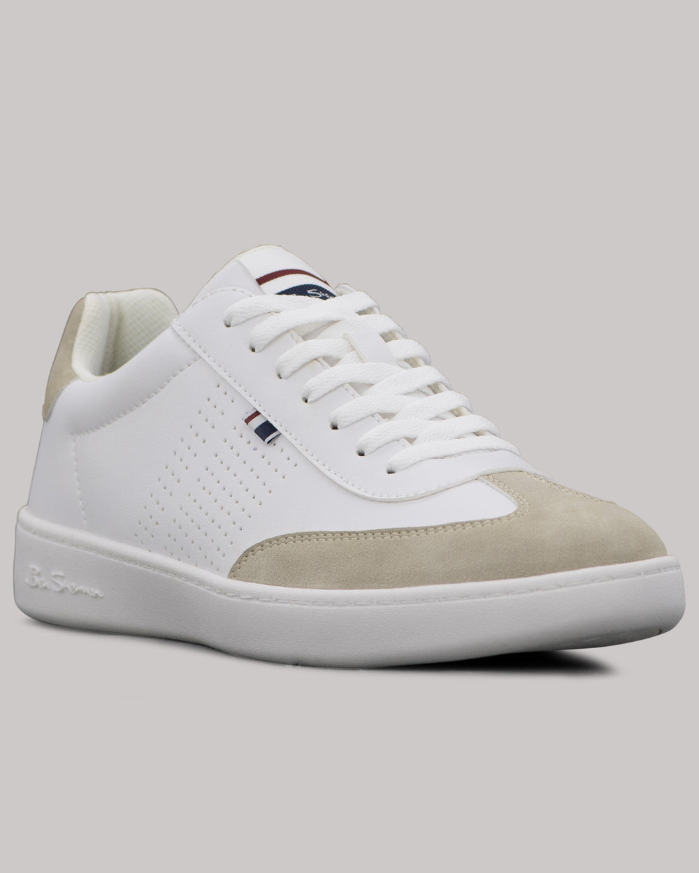 White Ben Sherman Glasgow Sneakers | 0425UWMQC