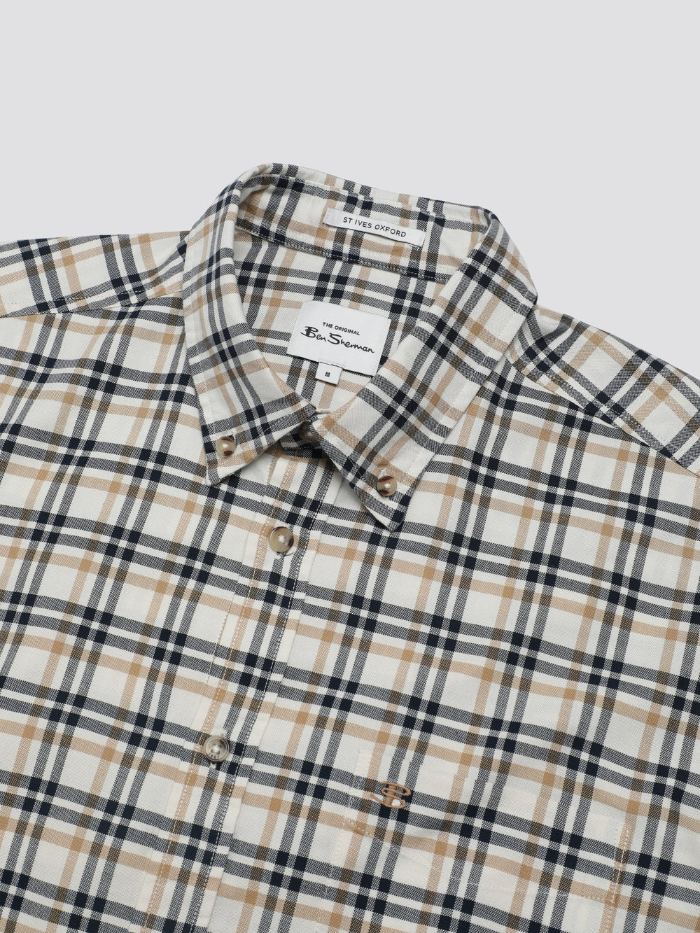 White Ben Sherman Signature Oxford Check Shirts | 7684NIQDG