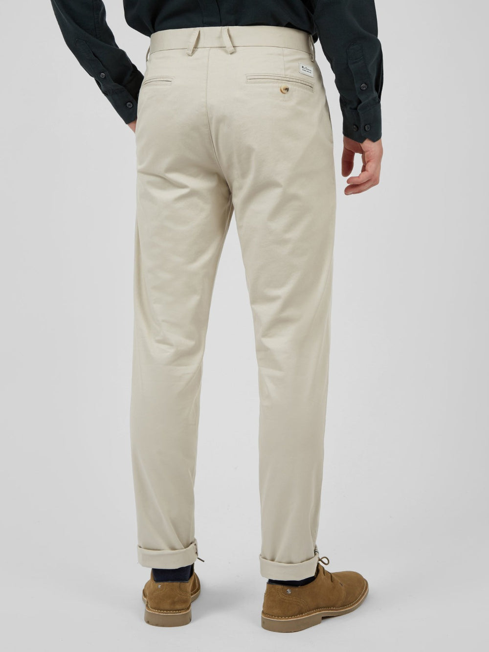 White Ben Sherman Signature Skinny Stretch Chino Pants | 8691BVQWY