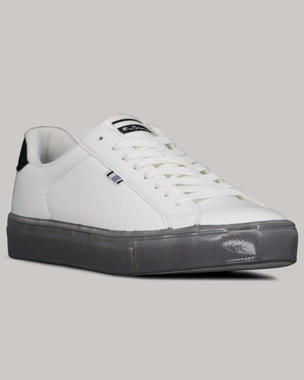 White / Black Ben Sherman Crowley Sneakers | 0576SEFWM