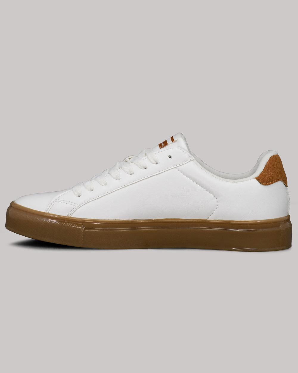 White / Brown Ben Sherman Crowley Sneakers | 4378JWNOS