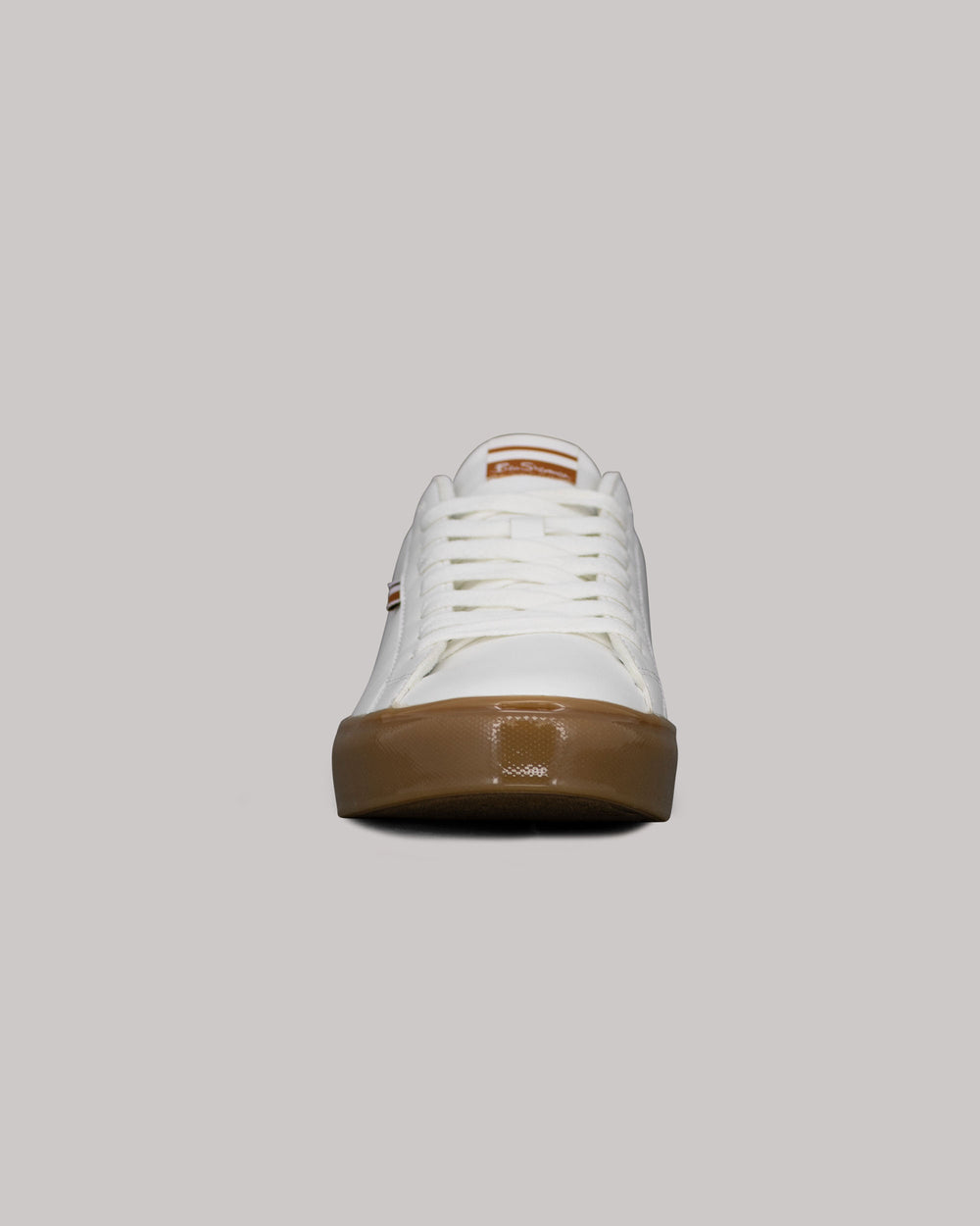 White / Brown Ben Sherman Crowley Sneakers | 4378JWNOS