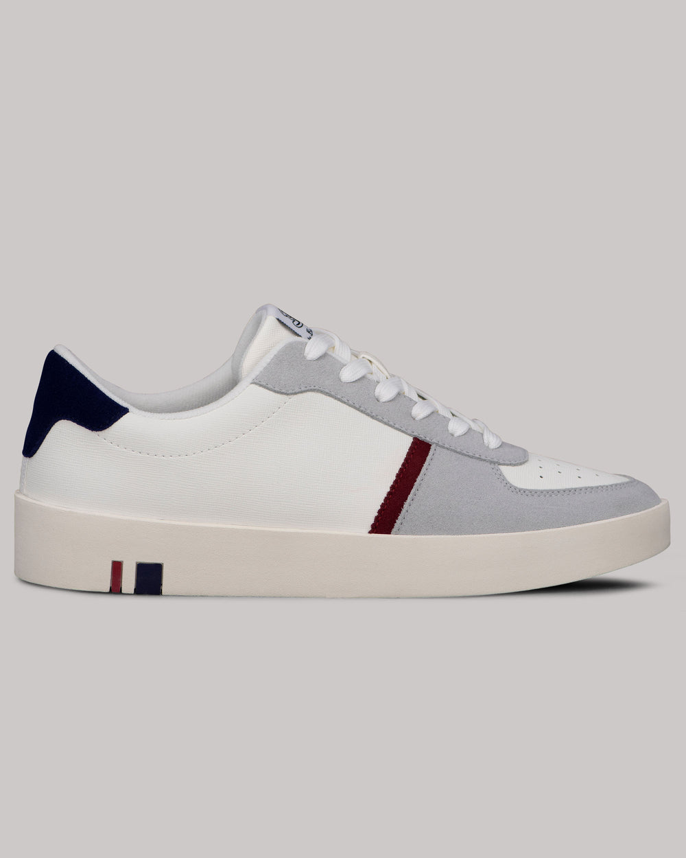 White / Navy Ben Sherman Richmond Sneakers | 6983RFPNO